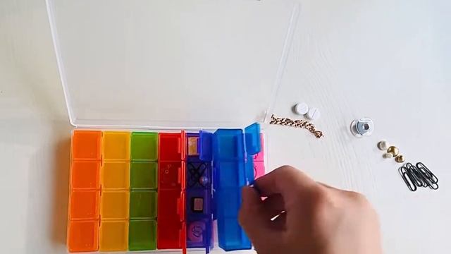 Органайзер для мелочей/таблетница смотреть онлайн