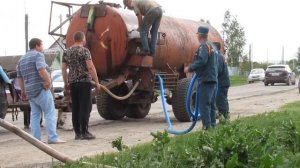 Тушение пожара. с. Степановка Пензенской обл.