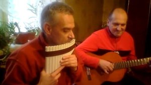 Флейта пана из пластика 15 трубочек