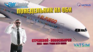 MSFS | СТРЕЖЕВОЙ - НОВОСИБИРСК | PMDG B777-300ER #SHORTS