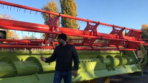 Жатка для зерновых и рапса - CLAAS VARIO / Обзор TMI