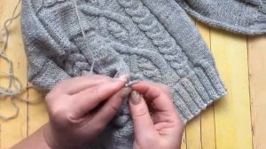 Часть 2. Пуловер для мальчика на возраст  2,5-3,5 года//МК// подробно