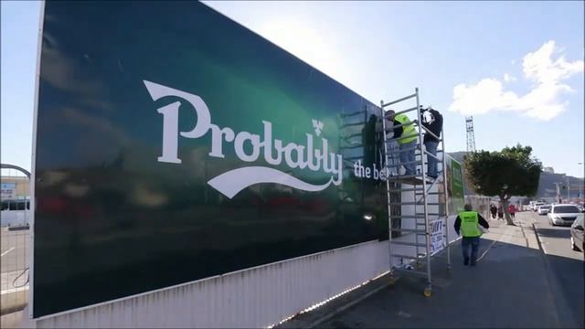 Gibraltar Carlsberg billboard смотреть онлайн