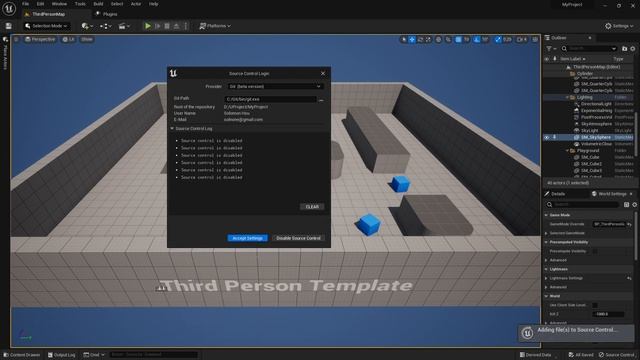 Unreal Engine 5 - Source Control with Git смотреть онлайн