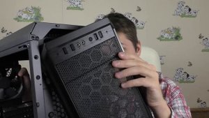 COUGAR MX330-G Самый дешевый корпус с калёным стеклом