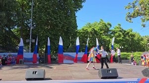 День России, танец "Потеха".