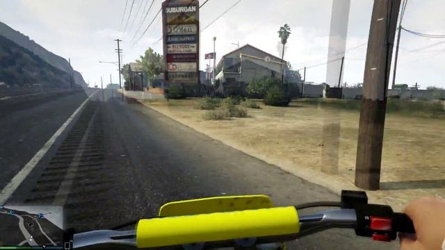 GTA V Online#1 На питбайках(Угар)