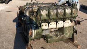 Mtu mb 838 cam 500 Leopard 1 Panzer Tank Motor Engine bergepanzer 2 10 Zylinder Kompressor