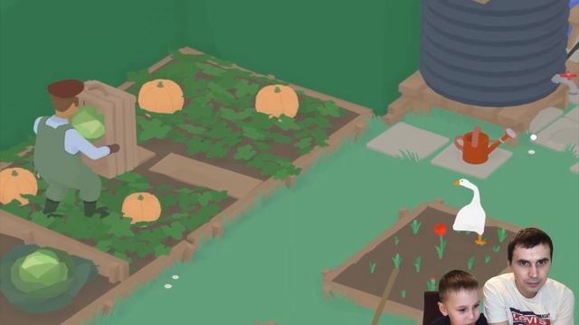 Заставим САДОВНИКА ударить МОЛОТКОМ по ПАЛЬЦУ! ВРЕДНЫЙ ГУСЬ от Like Game! смотреть онлайн