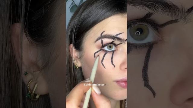 halloween spider makeup ??