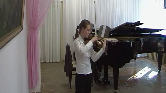 Августа Литерова. Н.Паганини Каприс №20.mp4 смотреть онлайн