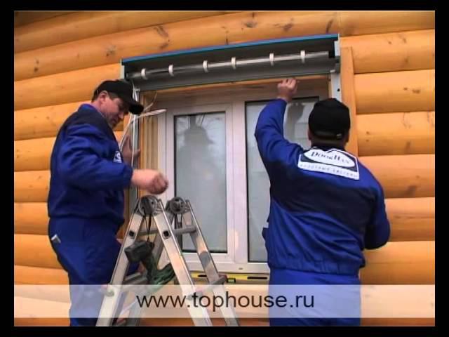 Руководство по монтажу рольставен DoorHan смотреть онлайн