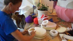 Как я делаю лапы ростовым куклам вариант часть 1