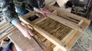 Бюджетный улей из камыша за 4$ своими руками