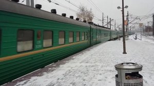 ЧС7-272 с поездом №017Щ Бишкек-Москва