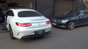 Mercedes S500 Coupe. Зачем переплачивать за 6.3 AMG ? Чип и выхлоп