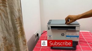HP LaserJet  Tank MFP 1005w Copy ID Card to a Single Sided Printout