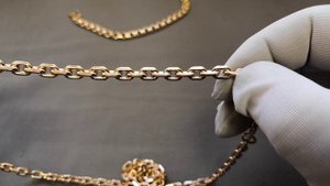 Золотая цепь Якорная 60 гр