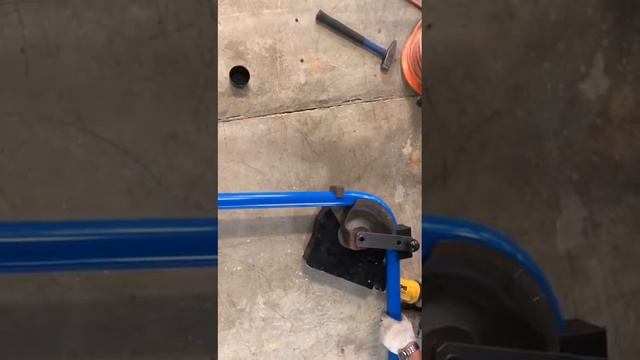 Гибка трубы 50мм. смотреть онлайн