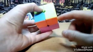 Как собрать кубик 2x2