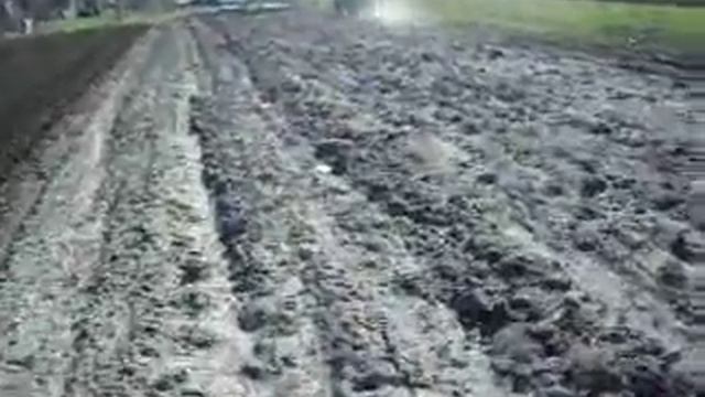 мотоблоки.Пахота плугом смотреть онлайн