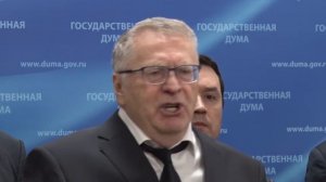 Пресс-подход ЛДПР - Жириновский Живьем