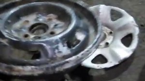Изготовление колёсных дисков для мини трактора.