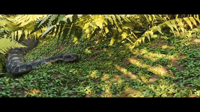 Snake animation / 3d model / blender /animation / 4k / snake смотреть онлайн