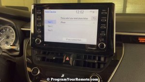 How To Connect Phone To 2019 - 2022 Toyota Corolla Bluetooth - Sync iPhone Pair Samsung Pairing