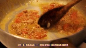 Паста с соусом из тунца и чернилами каракатицы