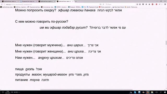 196. Бакалея. Слова и фразы по теме "Продукты". смотреть онлайн