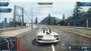Need For Speed Most Wanted (2012) Porsche 918 Spyder vs Lamborghini Aventador (1080p)