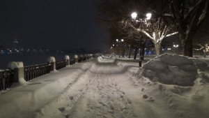 Стихотворение Александра Пушкина "Бесы" и метель в городе.