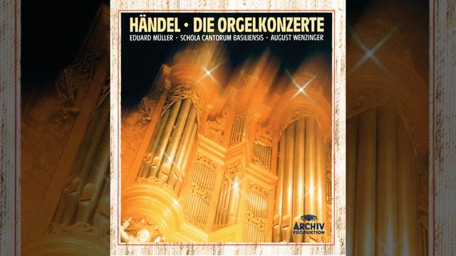 Handel: Organ Concerto No. 2 in B, Op. 4 No. 2 - 3. Adagio, e staccato