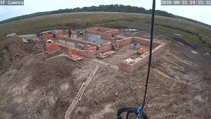 Строительство фундамента. Часть 12. Укладка кирпича под плиты перекрытия.