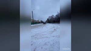 Дрифт на иж оде , зимний