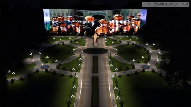 Roller (проекция на здание) смотреть онлайн