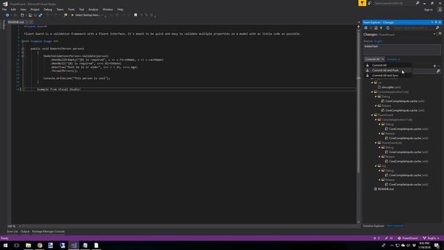 GitHub Extension for Visual Studio смотреть онлайн