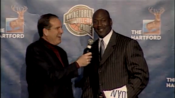 Майкл Джордан включен в Зал Славы!!!! смотреть онлайн