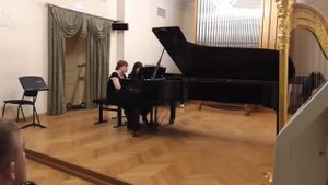 А.  Шнитке.  Сонатина для фортепиано в 4 руки.