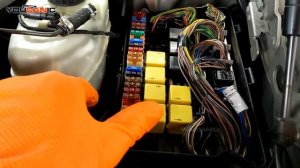 2012-2020 Mercedes-Benz SL-Class SL400 R231 Fuse Box Location