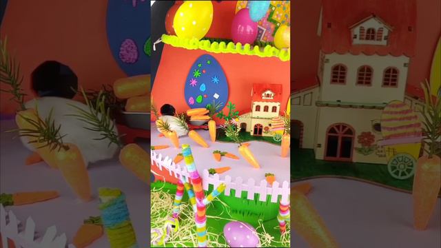 Пасхальная морковка 🥕 #shorts