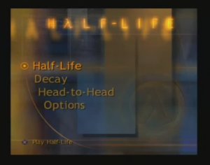 Half-Life - PS2 - Hazard Course (Avermedia Game Capture HD test)