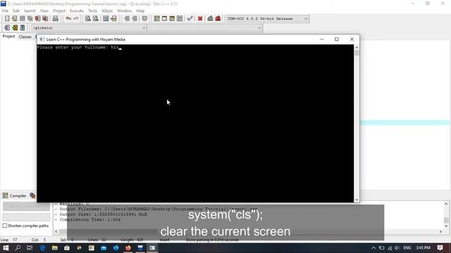 Learn C++ Programming - Lesson 1