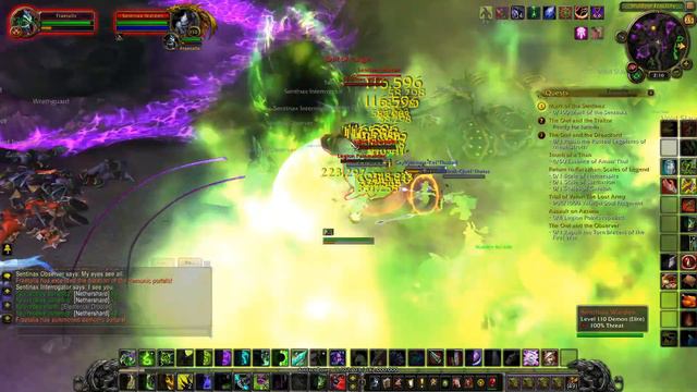 World of Warcraft Mark of the Sentinax Legionfall Campaign Quest Guide смотреть онлайн