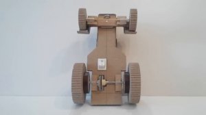 How To Make Tractor From Cardboard / как сделать трактор из картона своими руками