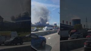 Дзержинск московская область, горят шины!