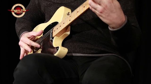 TONE CHECK: Fender 1972 Olympic White Telecaster At Cream City Music смотреть онлайн