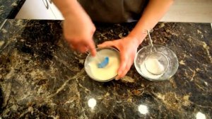 Белковая глазурь для кулича. Помадка для кулича.