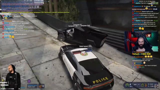 🔴STREAM GTA 5 RP. [ДЕНЬ 180] ПАТРУЛЬНЫЙ КОП смотреть онлайн